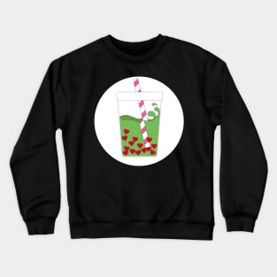 Valentines Boba 2 Crewneck Sweatshirt